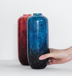 Главная – Купить оптом на Zhong-E Tong Синяя керамическая ваза